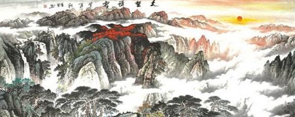 大千风韵——赵培智山水画展在京开幕