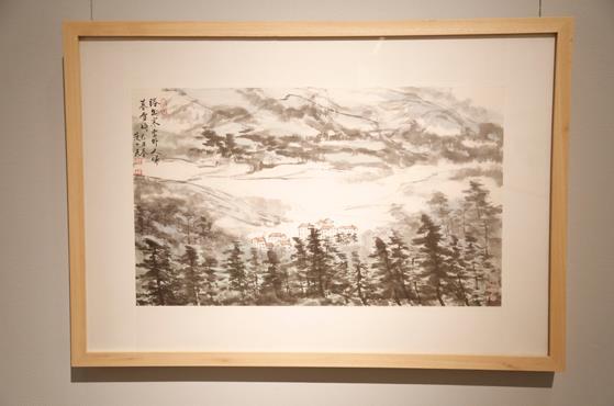 范一夫中国山水画展亮相中国美术馆(组图)