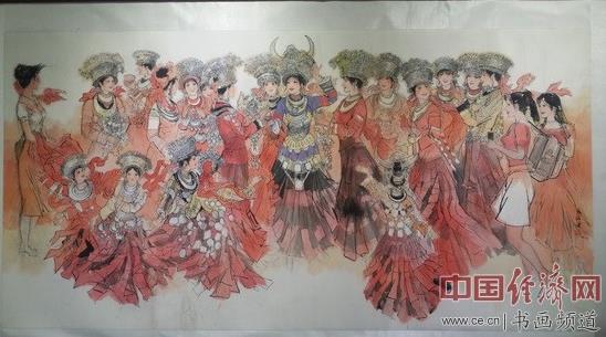 �ڶ����л�֮��ȫ���黭չ�ھ���Ļ