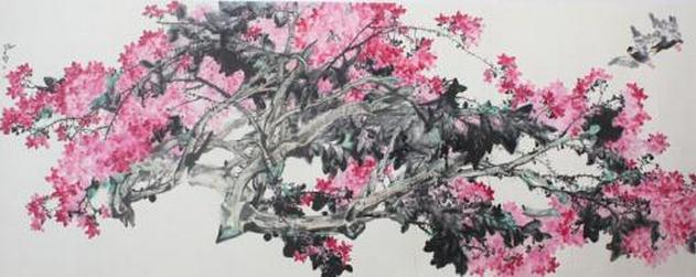生命之歌 --吉瑞森国画近作评论