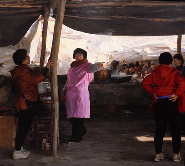 2015�廪��ѧ����ѧԺ�滭ϵ��ʦ��Ʒչ�ھ���Ļ