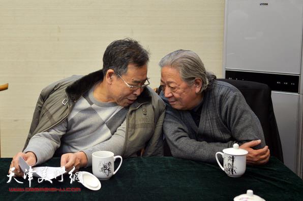 图为赵树松、陶家元。