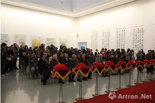 近林观象——邵晓峰晋京书画展在中国国家画院美术馆开幕