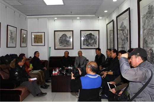 大道归真—朱零国画作品展在北京听雨楼举行