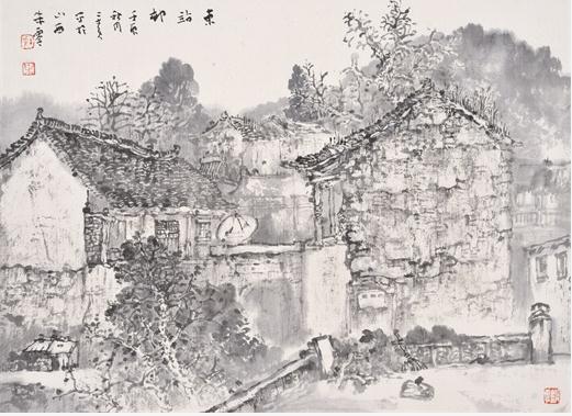 大道归真—朱零国画作品展在北京听雨楼举行