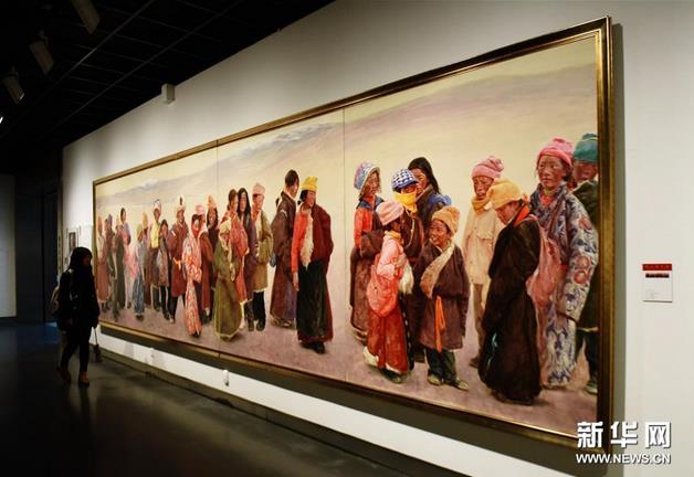 杭州举办“向人民汇报”美术作品展