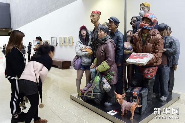 杭州举办“向人民汇报”美术作品展