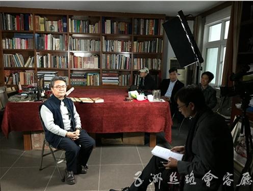 文化大家肖云儒先生做客五洲丝路会客厅