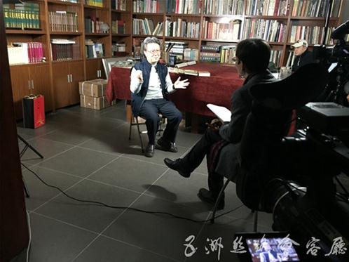 文化大家肖云儒先生做客五洲丝路会客厅