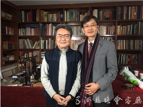 文化大家肖云儒先生做客五洲丝路会客厅