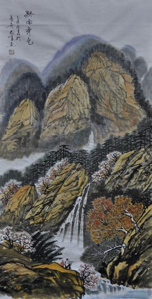 京风秦韵八人书画作品展在西安南大街茶城隆重开幕