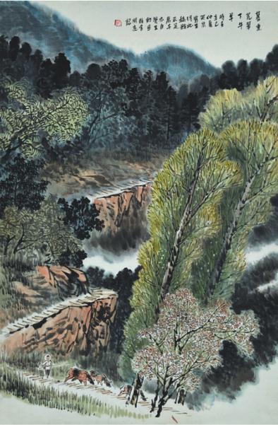 京风秦韵八人书画作品展在西安南大街茶城隆重开幕