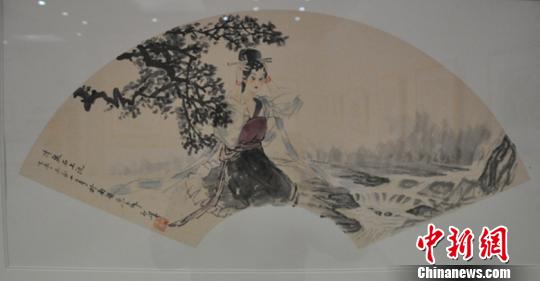 广西学院派书画名家集中展示“扇面作品”