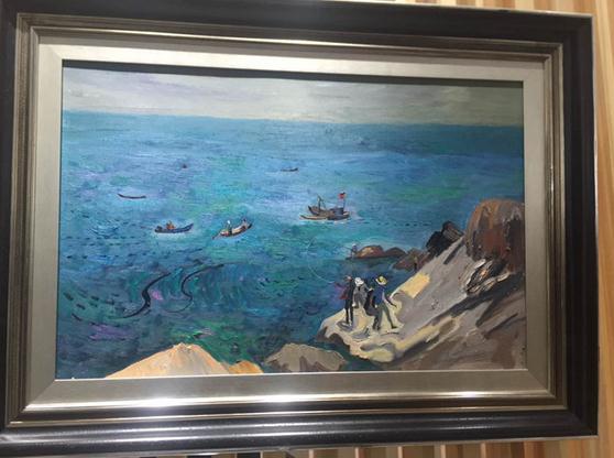 我的民居我的海——王永国/汪明强油画展在烟台美术博物馆正式开展