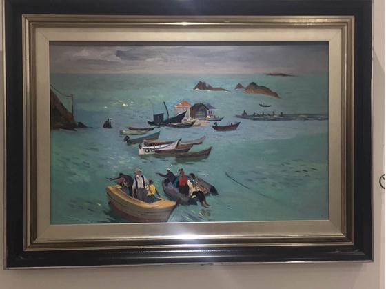 我的民居我的海——王永国/汪明强油画展在烟台美术博物馆正式开展