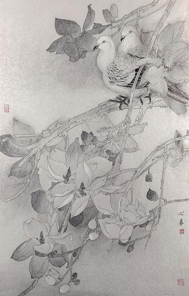 北京保利拍卖:樊萍《心春》12万元成交