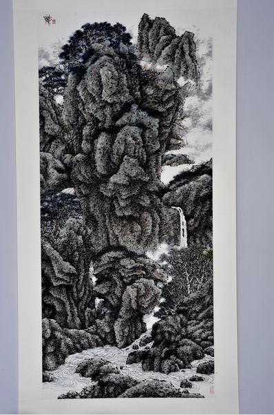 刘海粟美术馆“展望未来”陈古魁