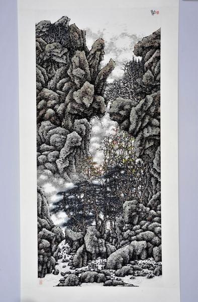 刘海粟美术馆“展望未来”陈古魁