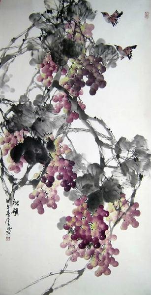 清新淡雅 情趣盎然—浅析李玉刚的花鸟画