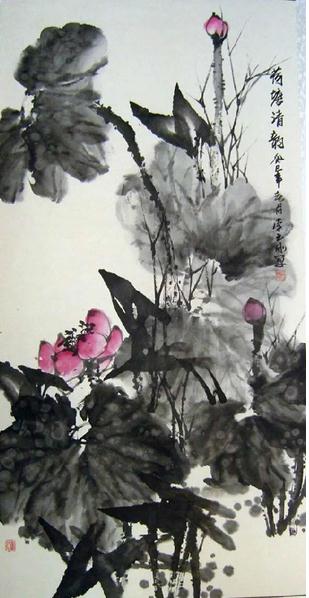 清新淡雅 情趣盎然—浅析李玉刚的花鸟画