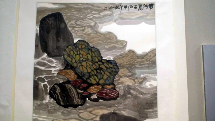 盛世华夏·甘肃国画院2015迎春书画展参展作品:杨德仁作品