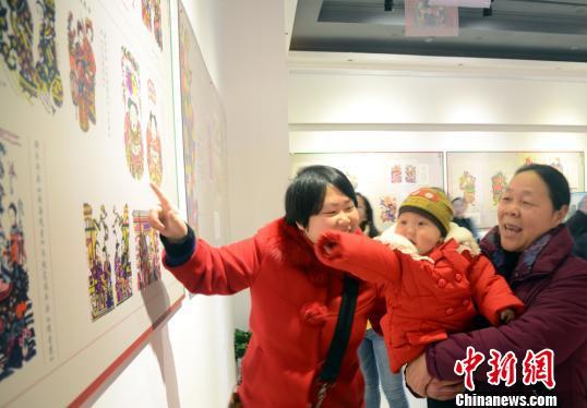 湖南长沙举办年画·话年滩头年画特展