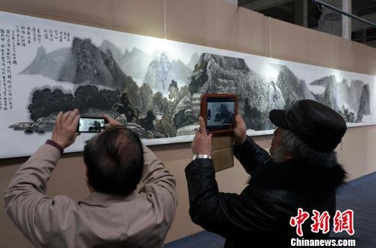 黄格胜领衔漓江画派走进荔浦画展