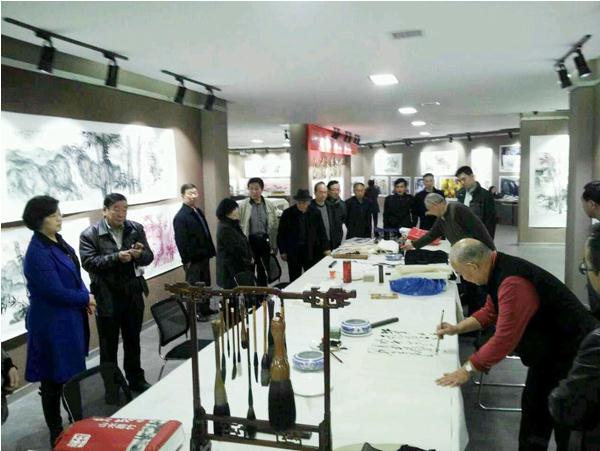 情系三晋----李德茂山水墨竹艺术展在山西太原展出