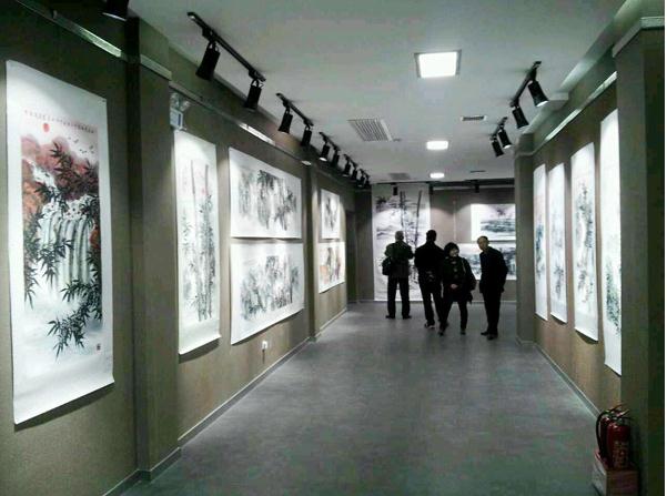 情系三晋----李德茂山水墨竹艺术展在山西太原展出