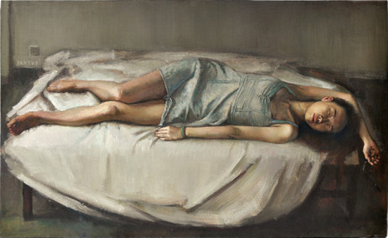 潘越 《一米阳光3》 布面油画 2014年