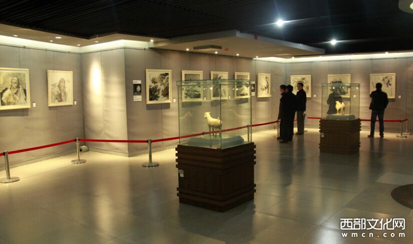 西安中国画院国画提名展亮宝楼美术馆启幕