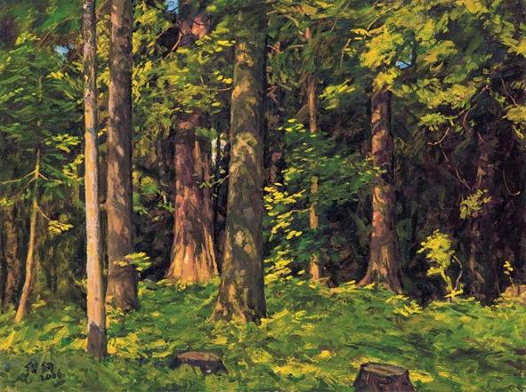 ���ܸٴ�����ʮ�������黭��Ʒչ������Ļ