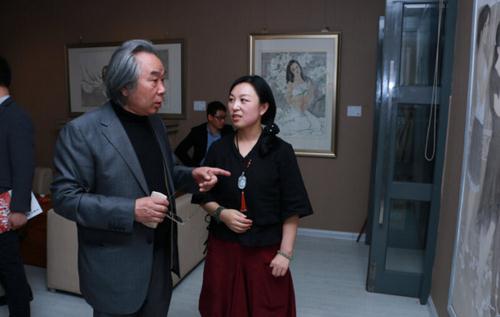 ���������ġ����ڶ������ﻭ��Ʒչ�������Ļ