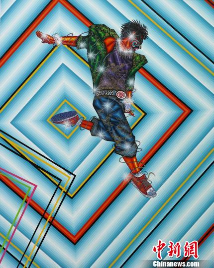 四川美院新锐艺术家罗丹新作展在上海启幕