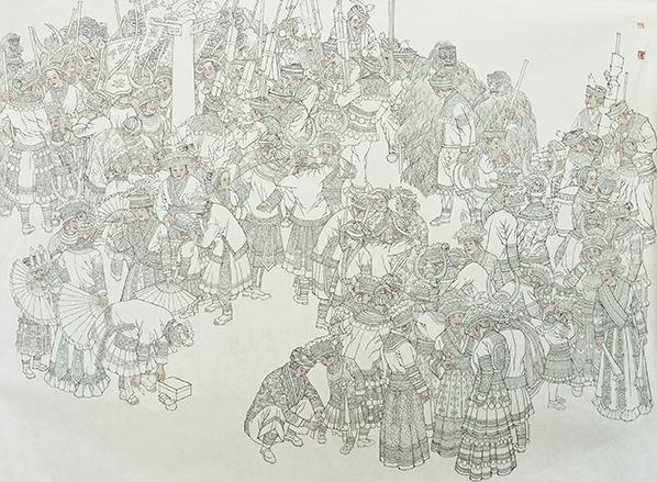 刻画细致 意境幽美——浅析徐仁华的人物画