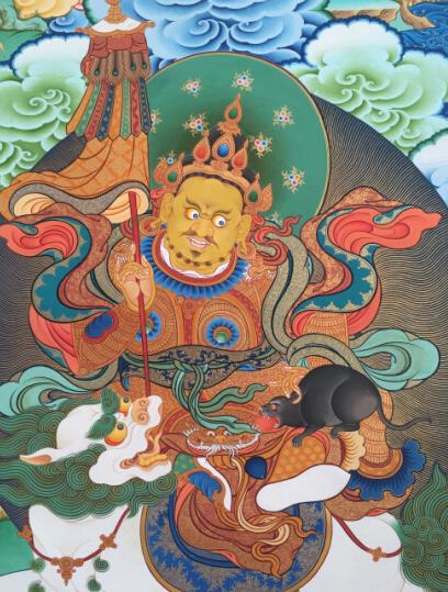 唐卡大师才让当周:工笔神韵 传承唐卡艺术