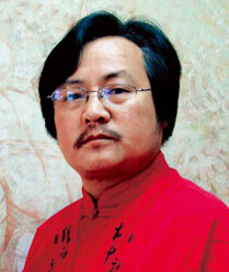 ����ֹ�����������黭��Ʒչ���ھ���Ļ