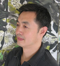 ����ֹ�����������黭��Ʒչ���ھ���Ļ