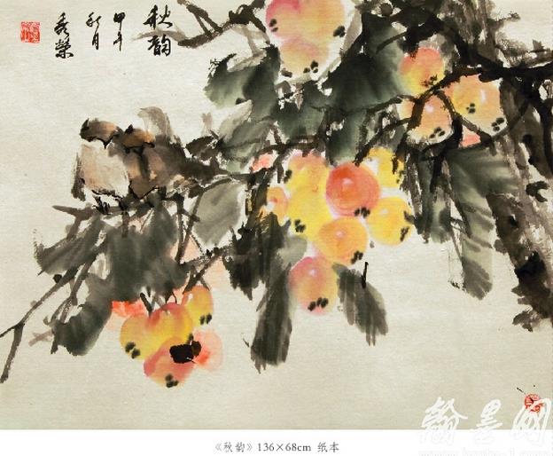 盖秀荣国画作品赏析