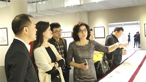 祝秀琴国画艺术展亮相北京国艺美术馆