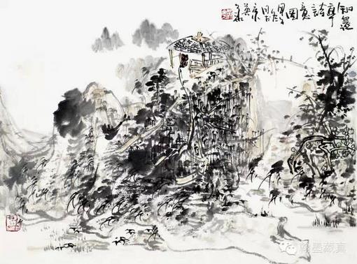 ��ʱ������й�ɽˮ��СƷչ�������౱��