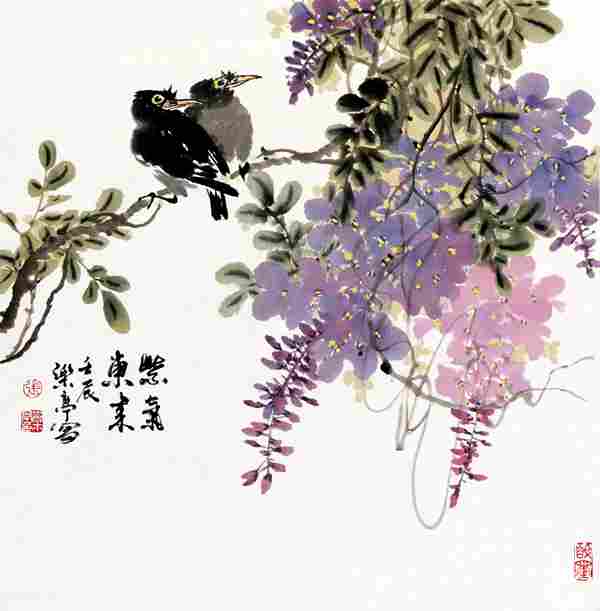 仁民爱物 欣欣阜康--张乐亭写意花鸟画品读