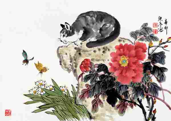 仁民爱物 欣欣阜康--张乐亭写意花鸟画品读