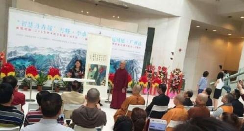 “画僧”李雄风公益书画作品巡展广州