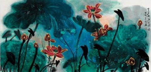 “画僧”李雄风公益书画作品巡展广州