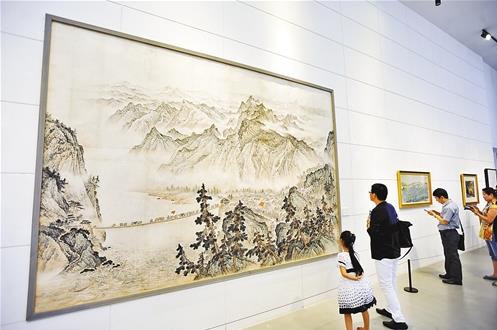 �������й���ɽˮ����Ʒչ��������������Ļ