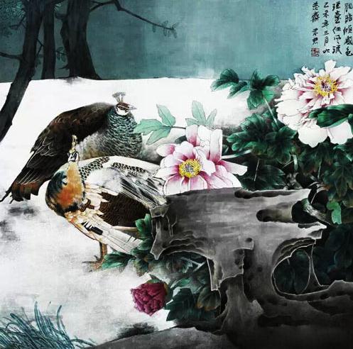 2015年中国人民大学画院工笔重彩画高级研修班未君工作室招生