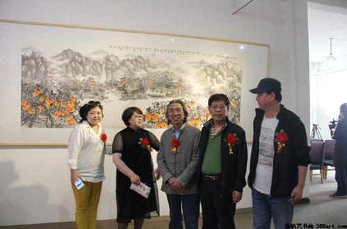 伍佰艺宋庄美术馆开幕暨赵玉华、李墨川母子联展