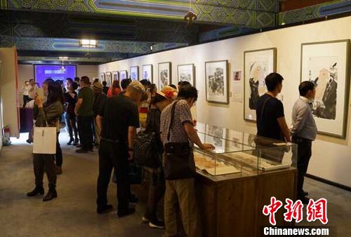 与墨共伍五人中国画精品展在京启幕
