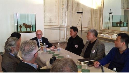 马元等参加威尼斯双年展圣马力诺国家馆举办的“个人方式”学术研讨会